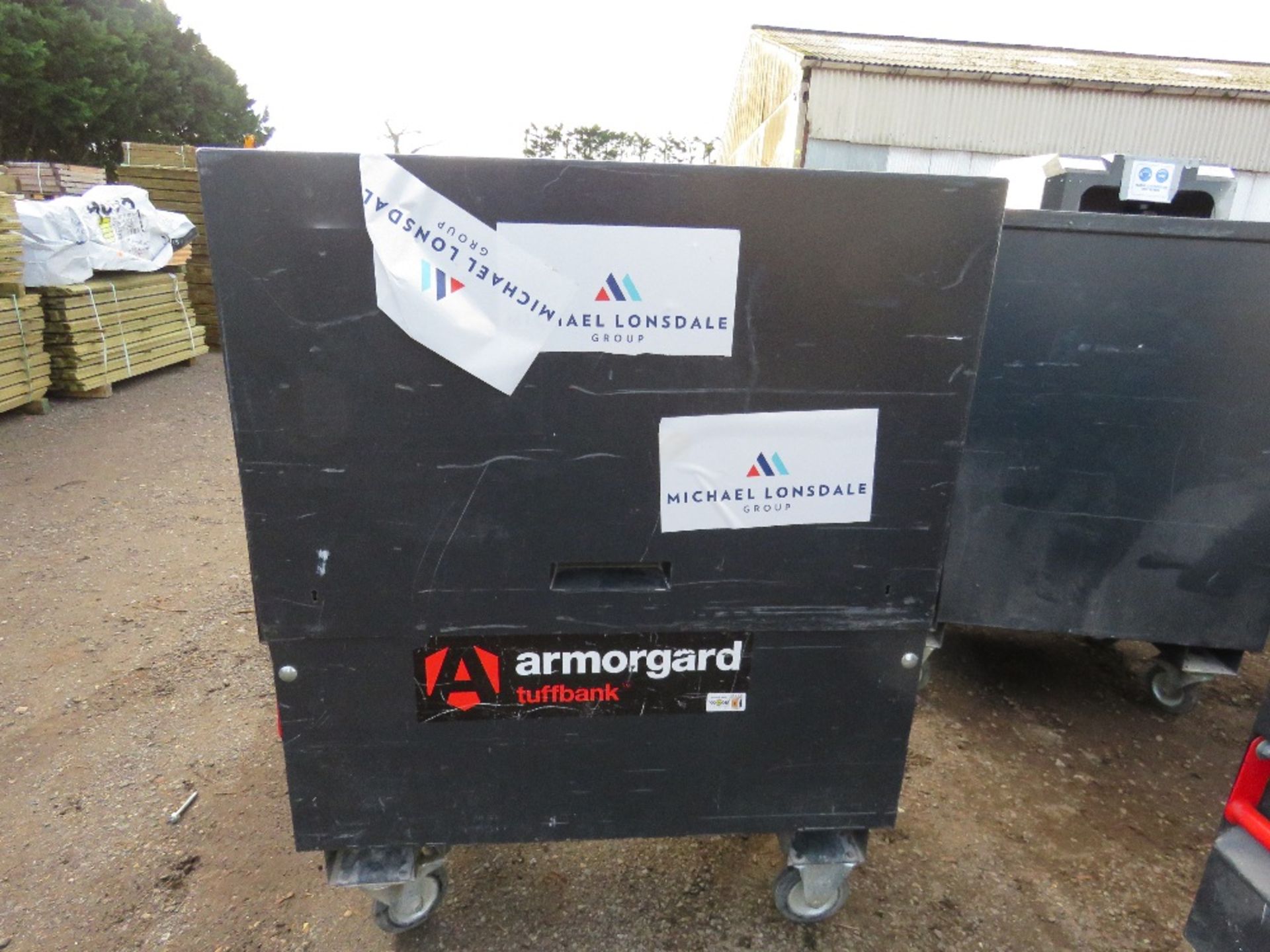 LARGE ARMORGARD TUFBANK TOOL BOX. DIRECT FROM COMPANY LIQUIDATION.