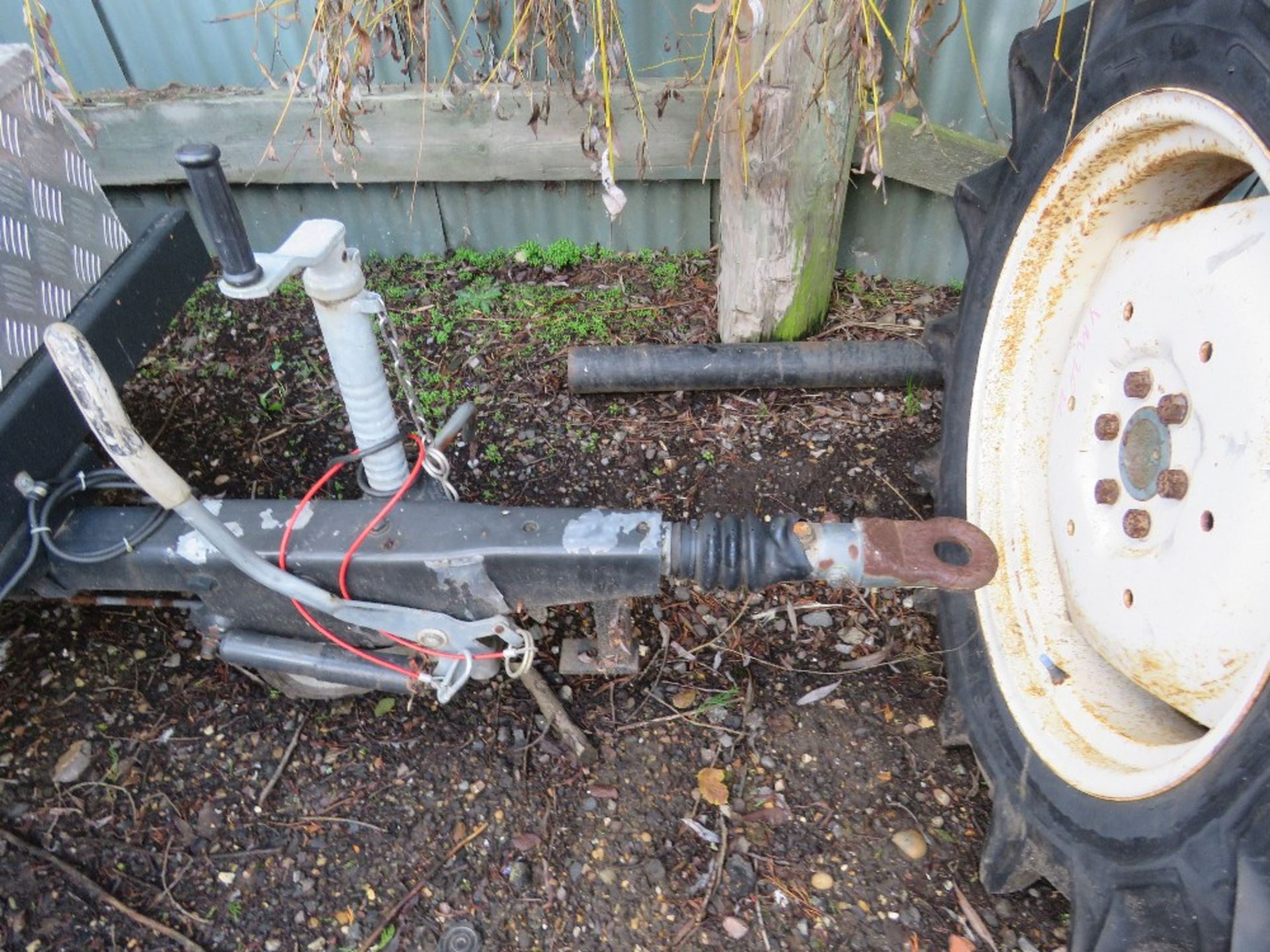 WESTERN ABBI BUNDED FUEL BOWSER COMPLETE WITH HAND PUMP - Image 4 of 6