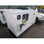 JCB 11KVA SKID MOUNTED SILENCED GENERATOR, SINGLE PHASE 240V OUTPUT, 2016 BUILD. SOURCED FROM MAJOR