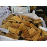 2 X BULK BAGS OF HARDWOOD FIRE WOOD LOGS. THIS LOT IS SOLD UNDER THE AUCTIONEERS MARGIN SCHEME,