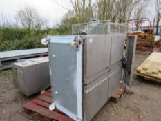 2 X LARGE STAINLESS STEEL CATERING FRIDGES. THIS LOT IS SOLD UNDER THE AUCTIONEERS MARGIN SCHEME