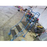 SMALL WHEELED STEPS. THIS LOT IS SOLD UNDER THE AUCTIONEERS MARGIN SCHEME, THEREFORE NO VAT WILL