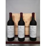 3 bottles VEGA SICILIA UNICO "Reserva Especial 2016" - Rivera del Duero. In wooden box. Assembly 1