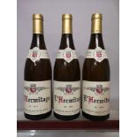 3 bottles HERMITAGE White - Jean-Louis Chave 2010.