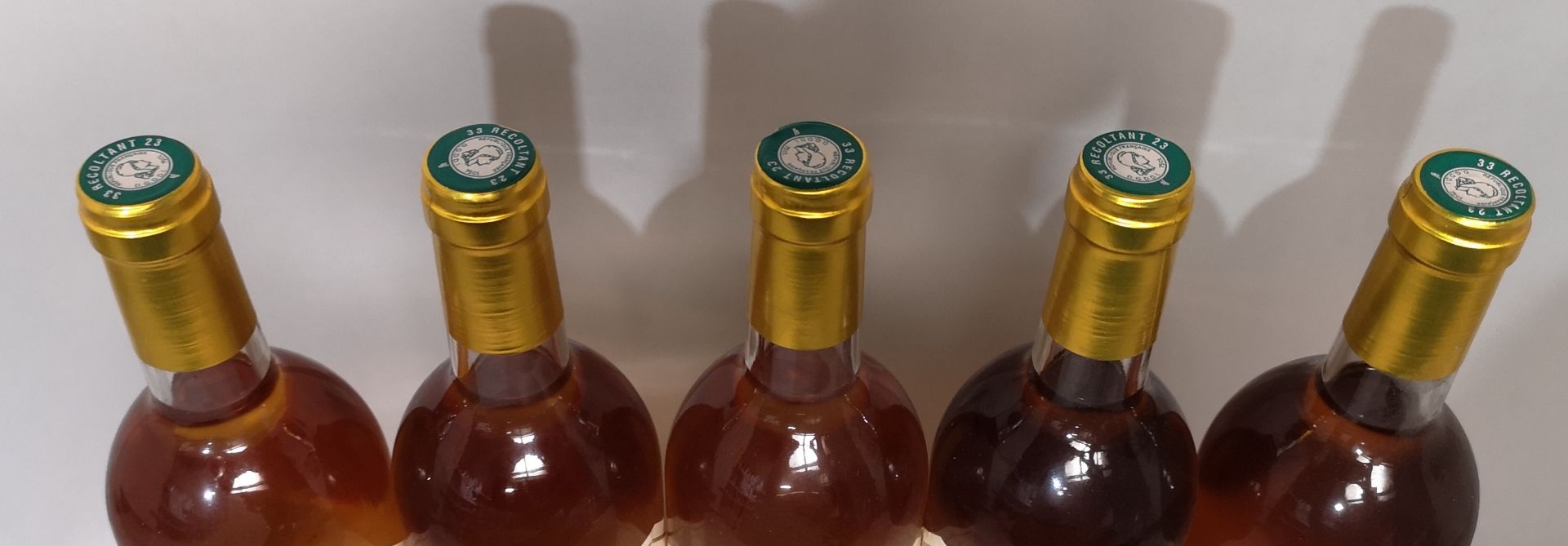 5 bottles Château LES ROQUES "Cuvée Frantz" - Loupiac 2002.
 Labels slightly stained. - Bild 2 aus 2