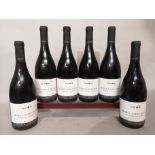 6 bottles of MOREY SAINT-DENIS 1er Cru "Aux Charmes" - LIGNIER MICHELOT 2009. Labels slightly stain