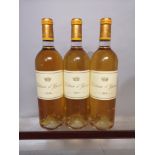 3 bottles Château d'YQUEM - 1st Gcc Sauternes 2014.