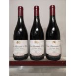 3 bottles VOSNE-ROMANEE 1er cru - Les Petits Monts - Georges NOËLLAT 2012. Labels slightly stained.