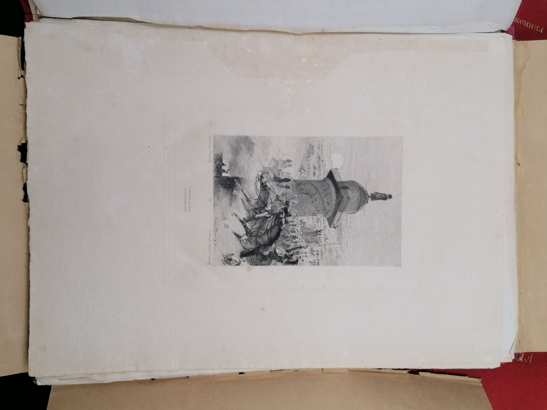 François Flameng, Illustration of the complete works by Victor Hugo, Ed. L. Hebert, Paris, s.d.6 col - Bild 7 aus 9