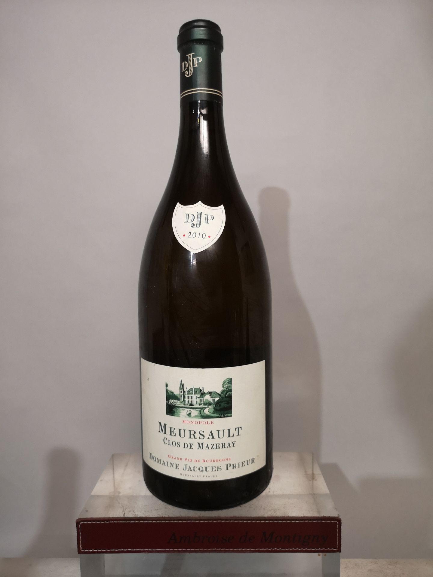 1 Magnum Meursault Clos de Mazeray - Jacques Prieur 2010.