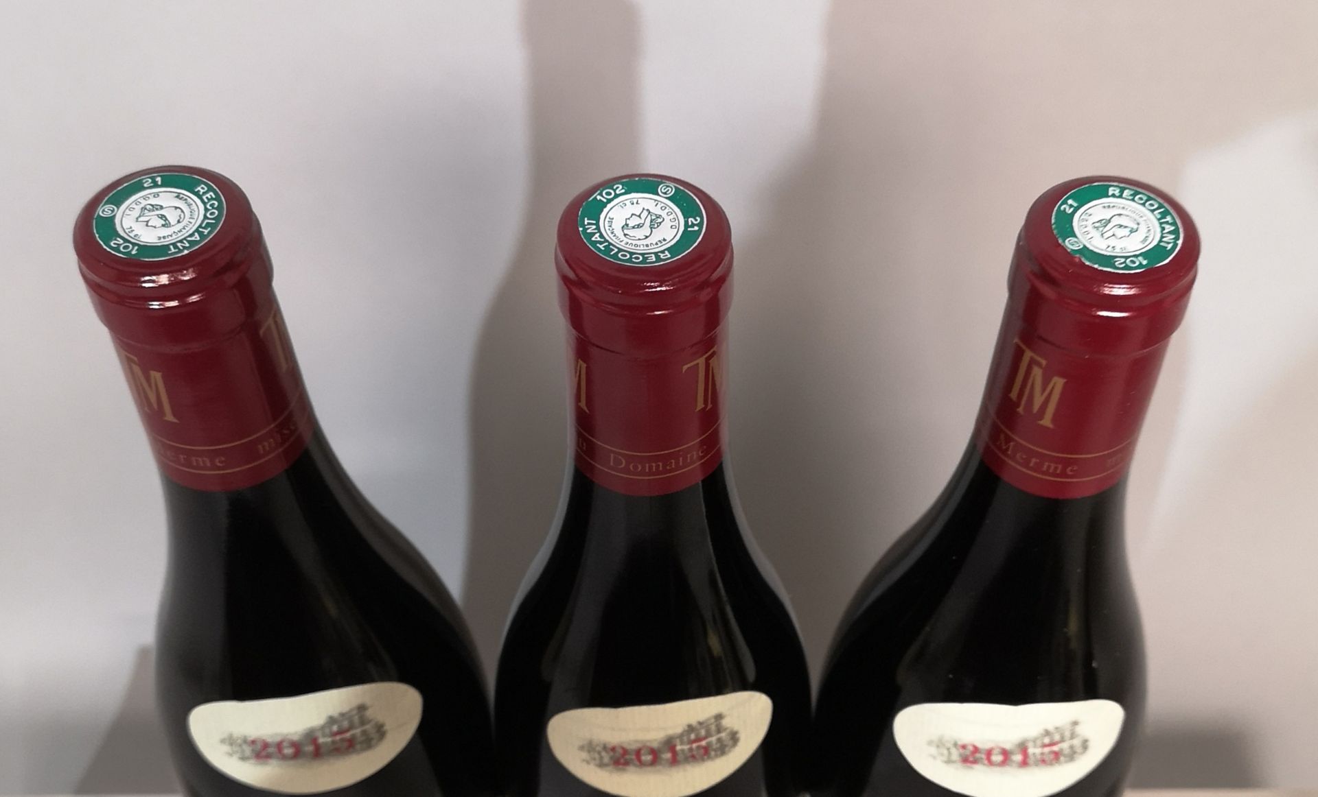 3 Mazoyeres Chambertin Grand Cru - Taupenot Merme 2015 bottles. - Bild 2 aus 2