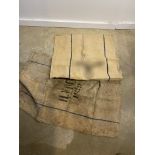 Set of two canvas supply bags.Germany Second World War era.