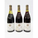 Three bottles of Rotie Lord of Maugiron 1978 - Delas Rhône