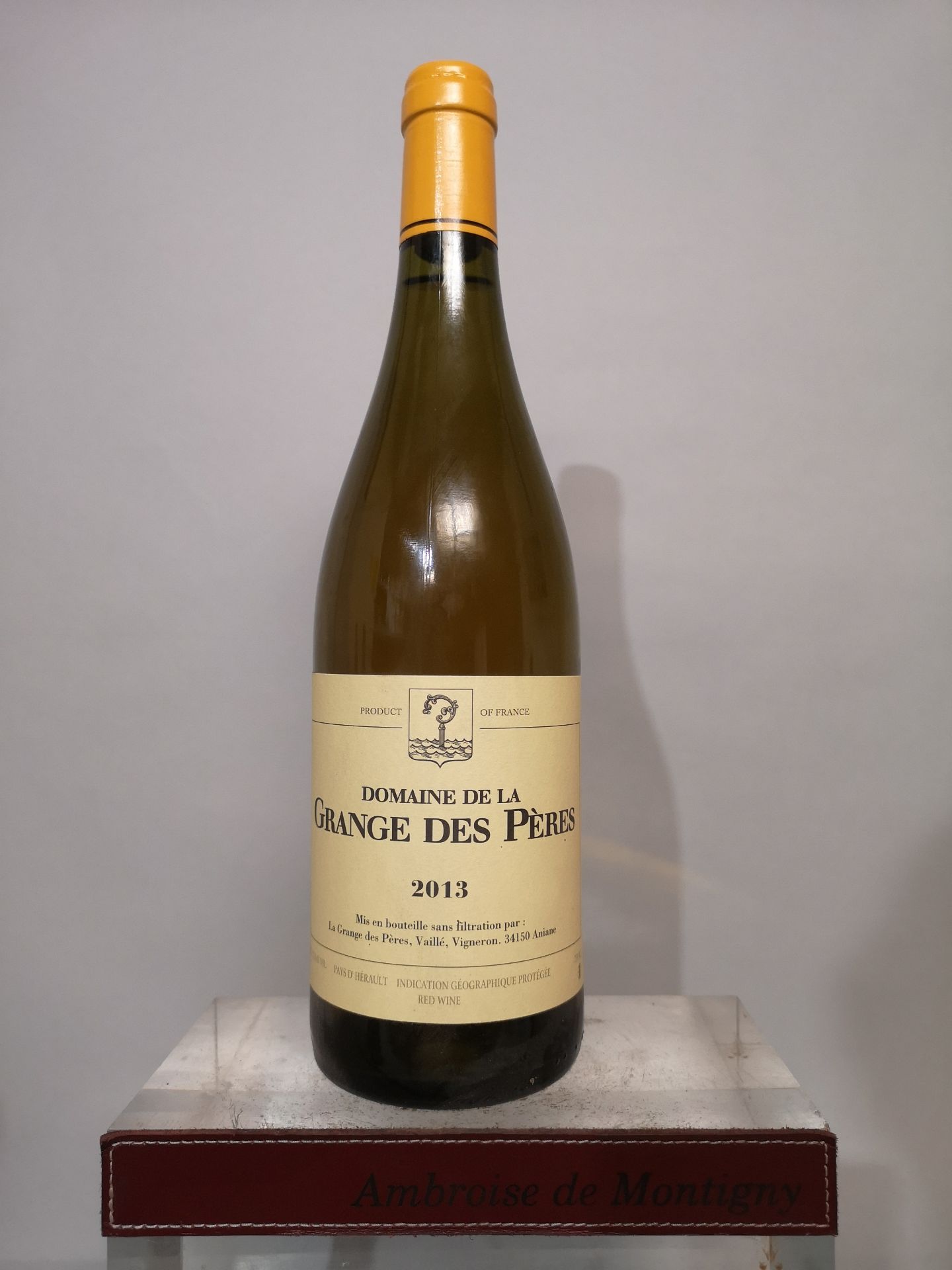 1 bottle Domaine de la Grange des Peres Blanc - VDP Herault 2013.