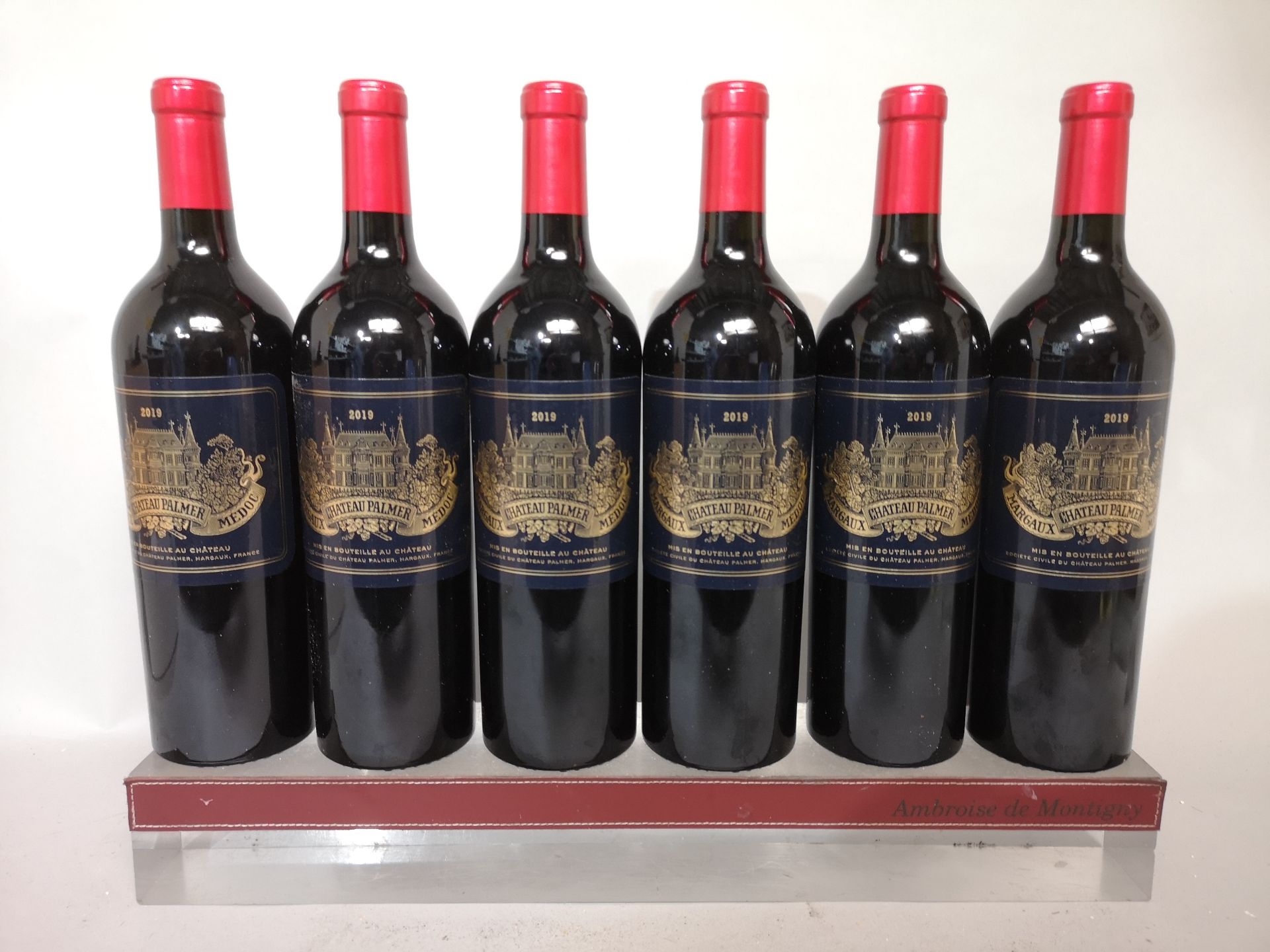 6 Bottles Château Palmer - 3rd GCC Margaux 2019.