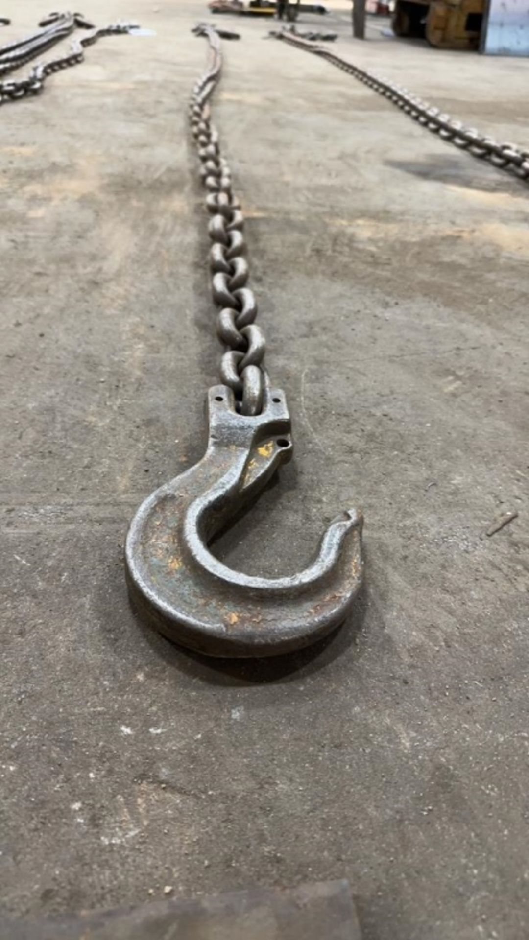 13ft Chain on Rigging Ring with Hoist Hooks - Image 2 of 6