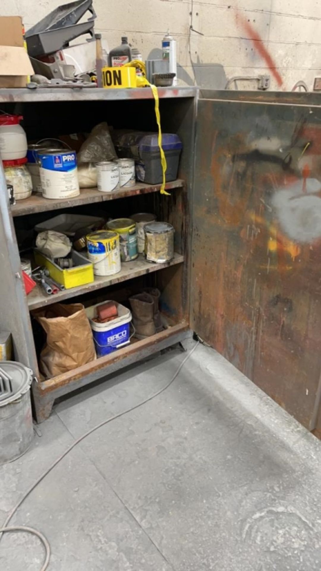 Fire Proof Paint Cabinet - Image 3 of 3
