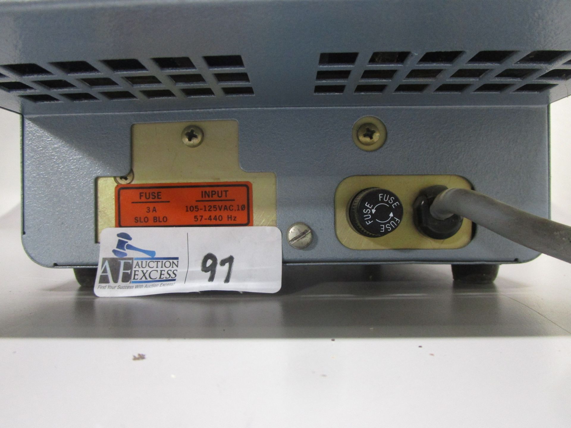 POWER DESIGNS INC.TRIPLE OUTPUT DC POWER SUPPLY MODEL TP325 - Image 2 of 2