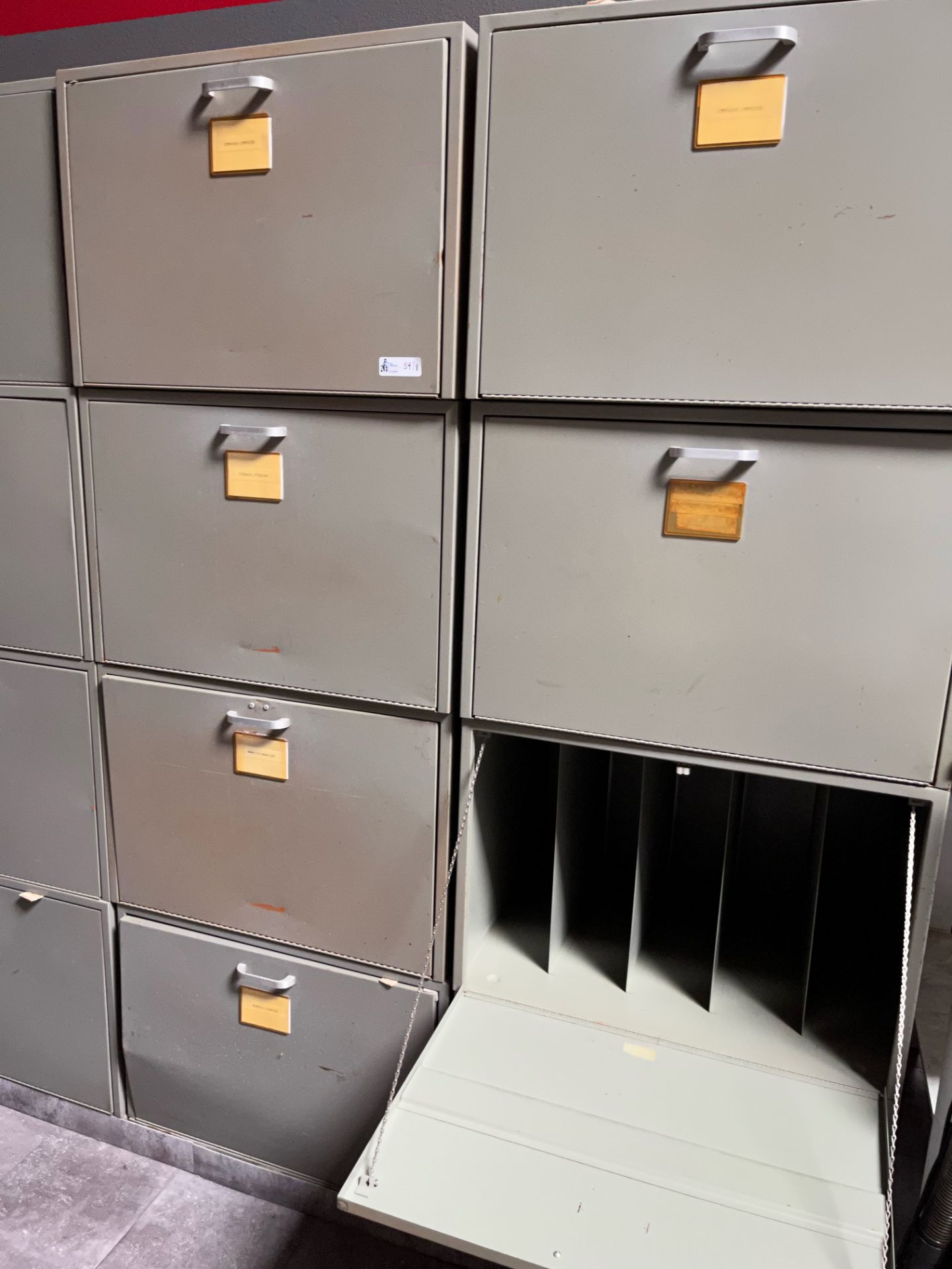 LOT OF 16 FILING CABINETS - Image 2 of 3