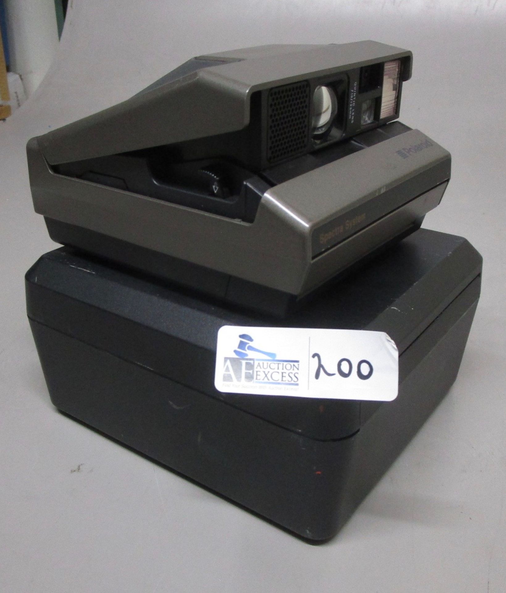 POLAROID SPECTRA SYSTEM CAMERA IN CASE WITH MANUAL - Image 4 of 4