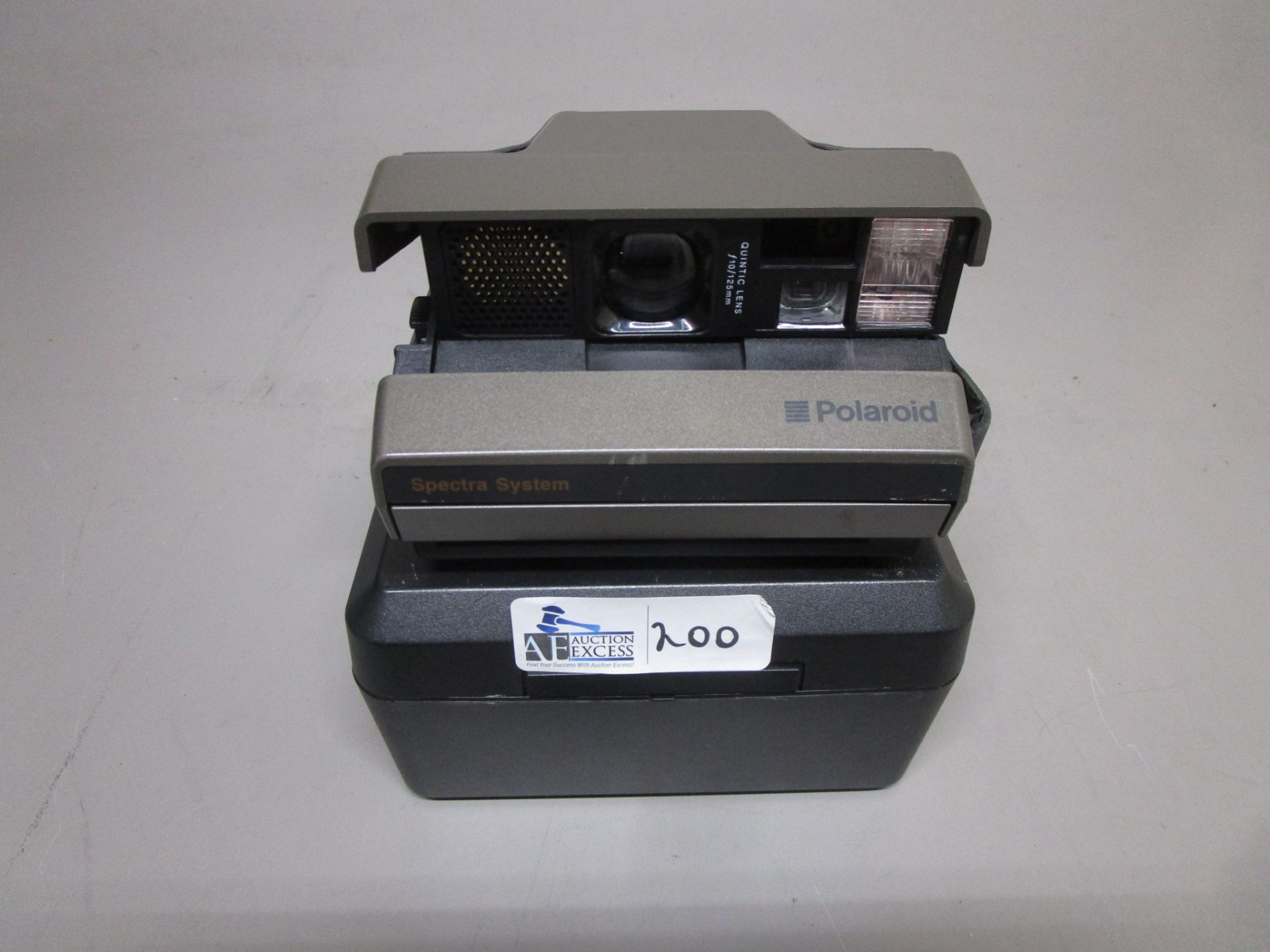 POLAROID SPECTRA SYSTEM CAMERA IN CASE WITH MANUAL - Image 2 of 4