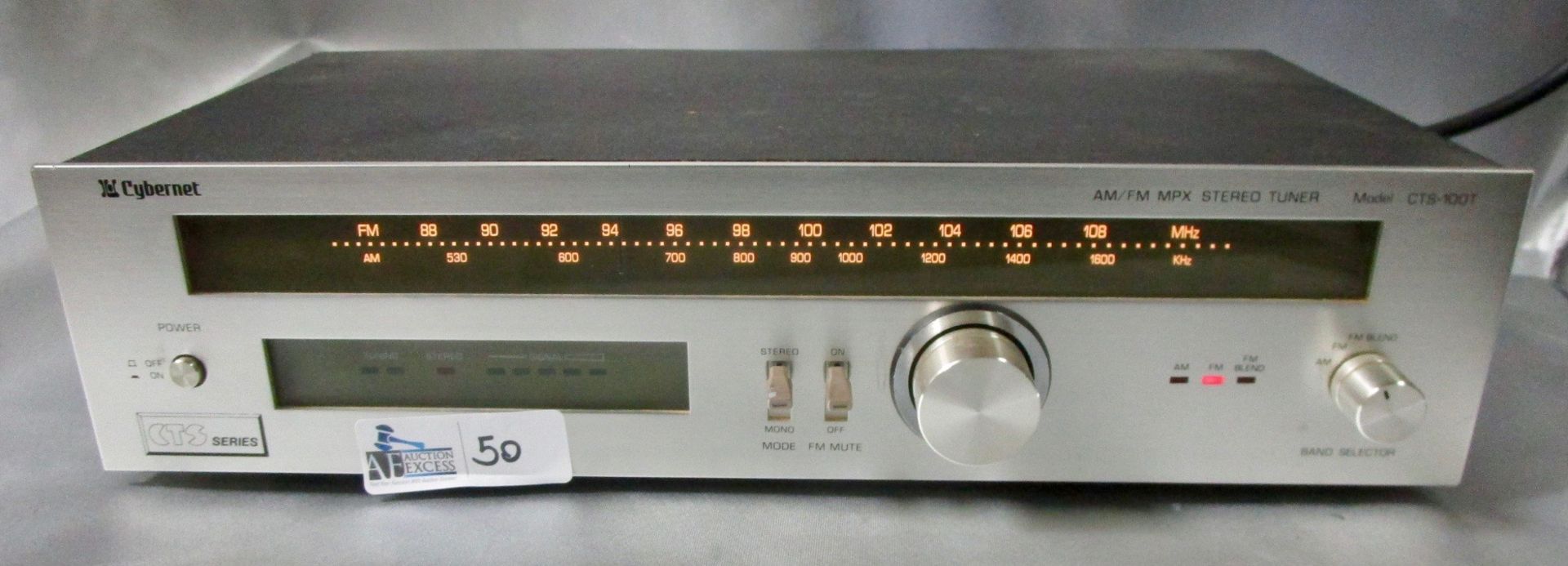 CYBERNET CTS-100T AM/FM MPX STEREO TUNER