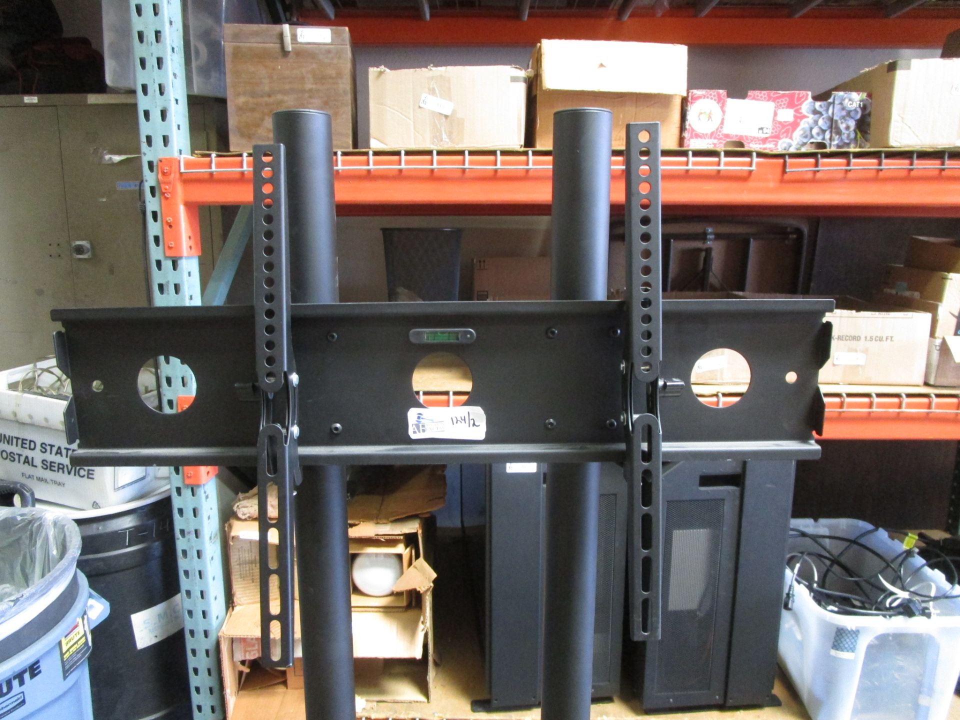 LOT OF 2 ROLLING EQUIPMENT STANDS (60" HIGH) - Image 3 of 3