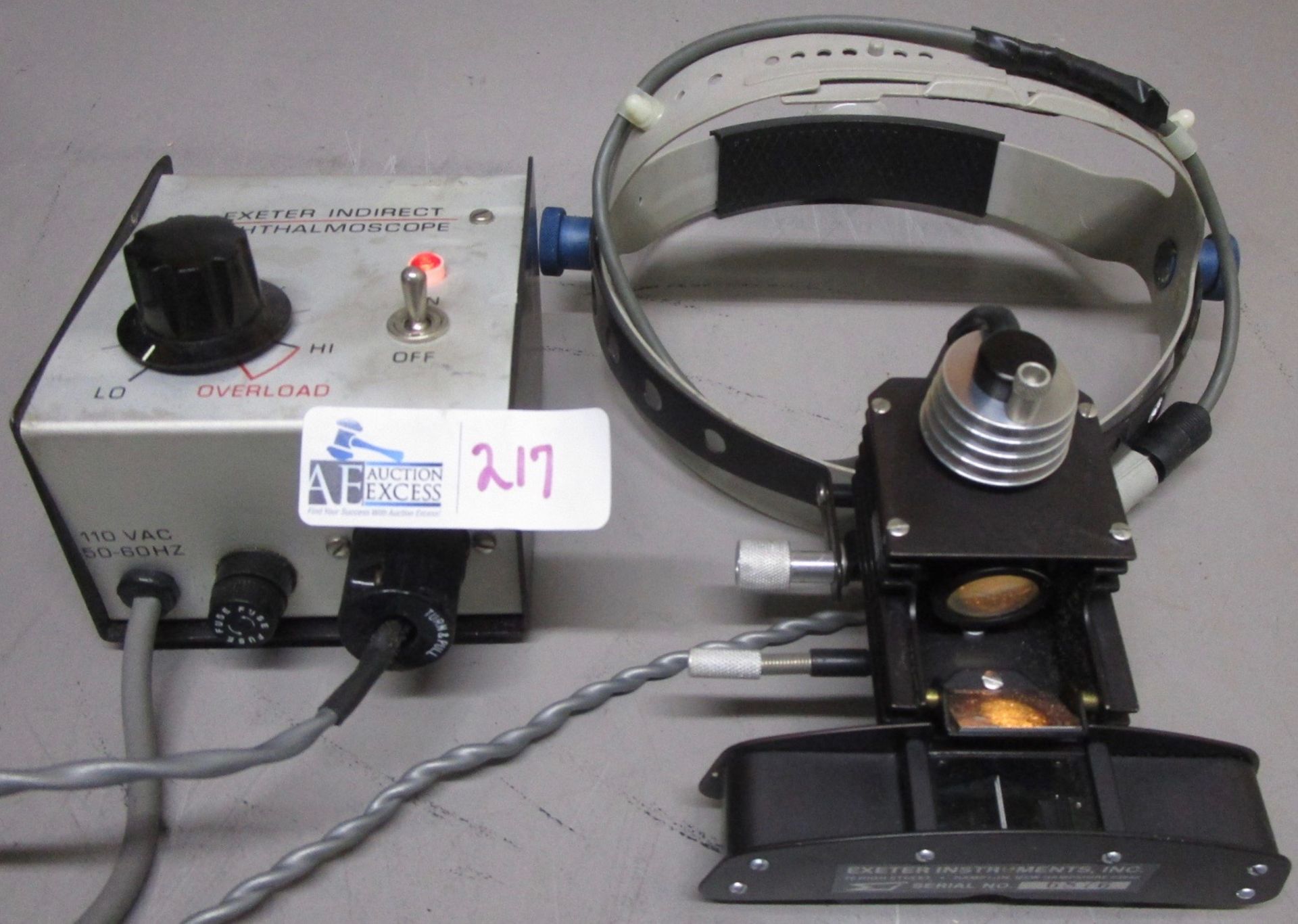 EXETER INDIRECT OPTHALMOSCOPE IN CASE - Image 2 of 3