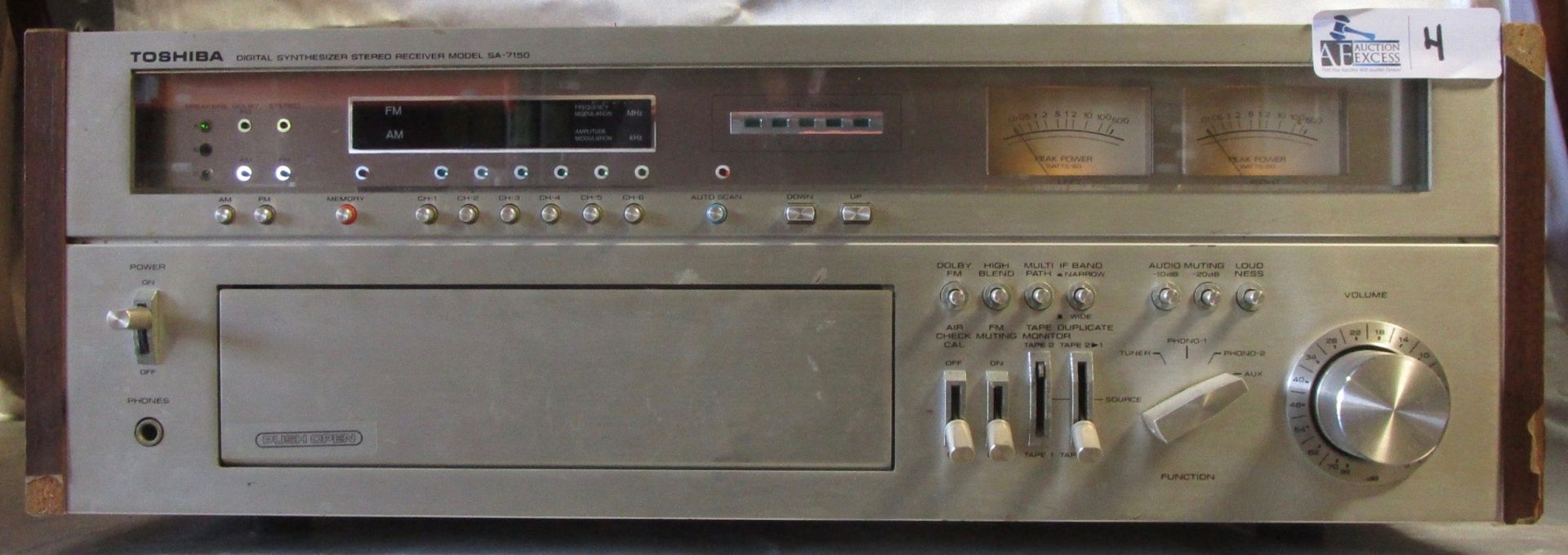 TOSHIBA SA-7150 RECEIVER