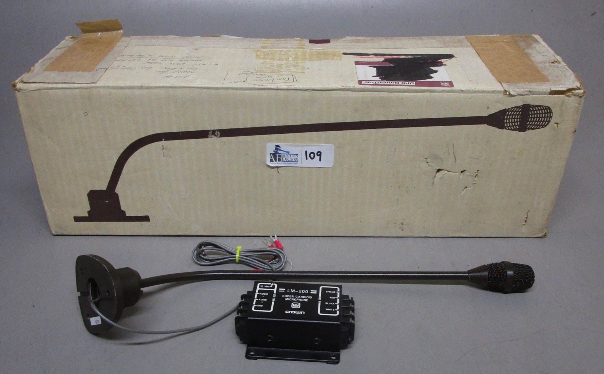 CROWN LM 200 AB LECTURN MIC IN ORIGINAL BOX - Image 2 of 3
