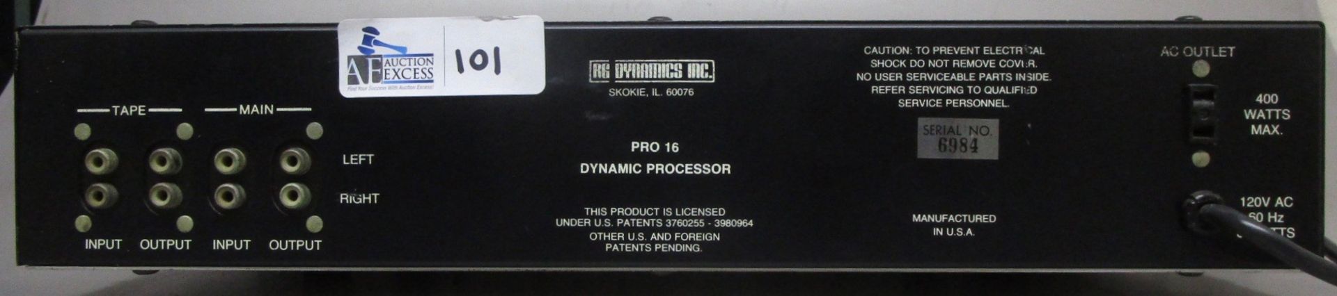 RG DYNAMIC PROCESSOR PRO16 - Image 2 of 2