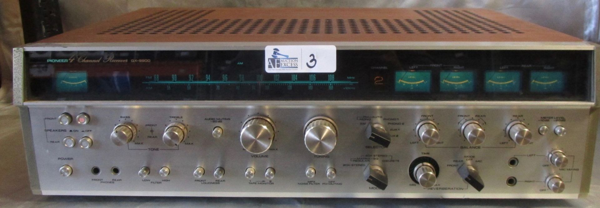 PIONEER 4 CHANNEL RECEIVER QX-9900