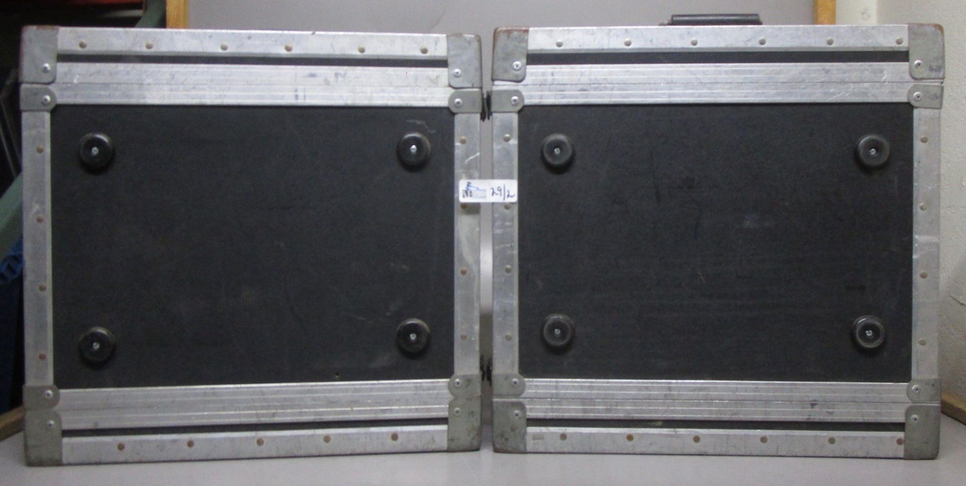 LOT OF 2 RACK MOUNT ROAD CASES - Image 2 of 2