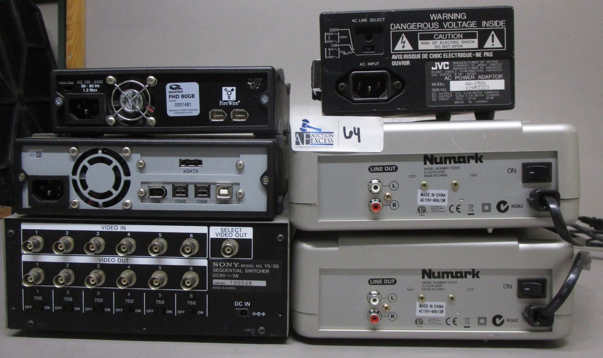 LOT OF 6 ELECTRONICS - Image 3 of 3