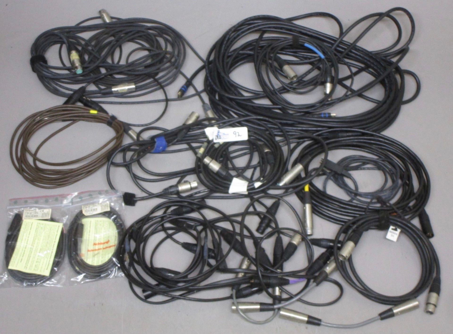 BOX AUDIO MIC CABLES WITH XLRS AND MORE