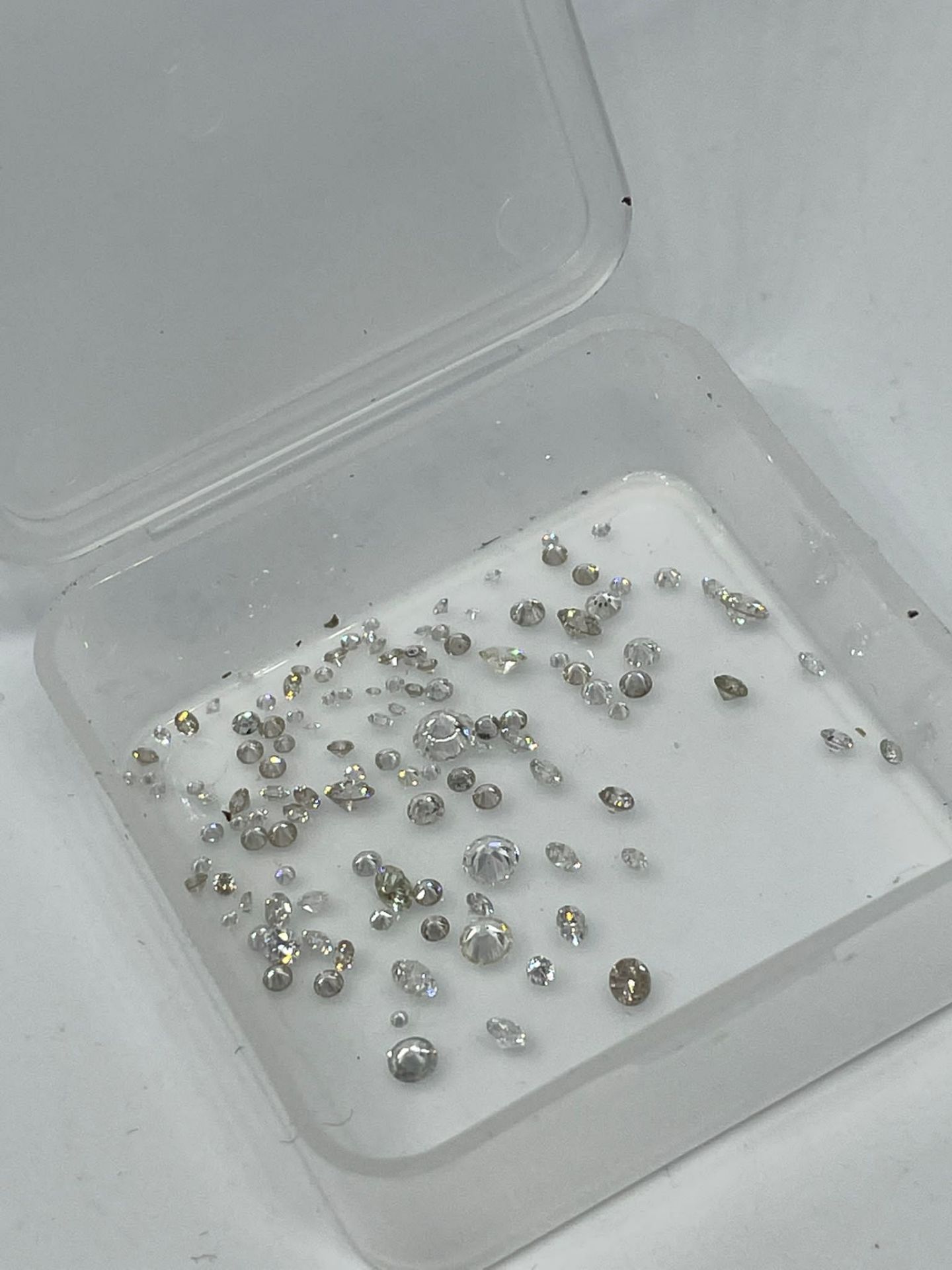 3 ct's of assorted cut diamonds