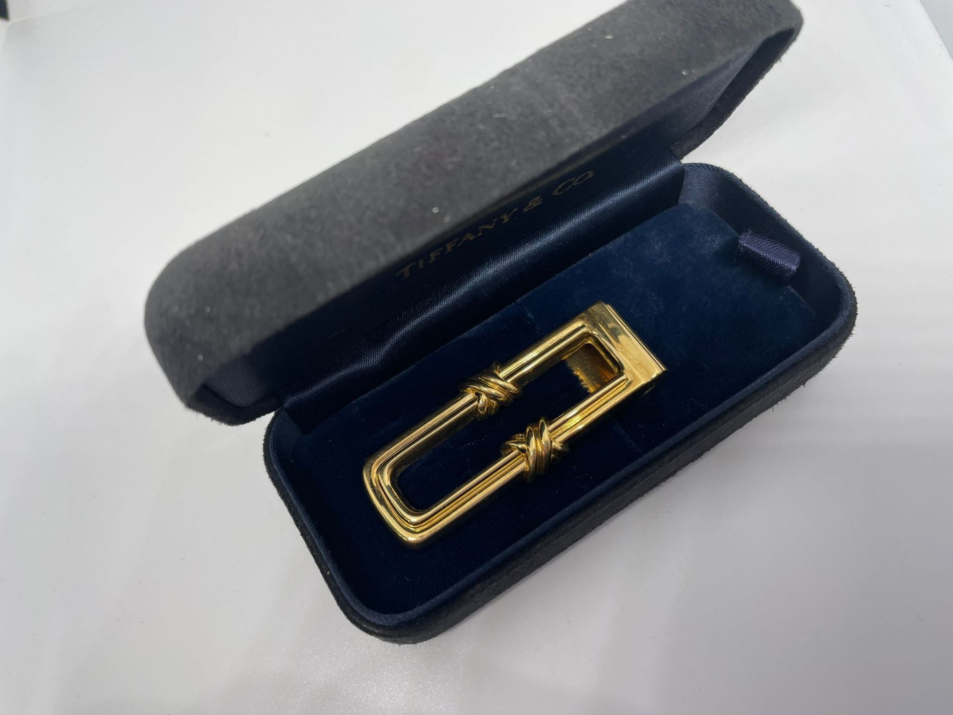 Tiffany and co 18 ct gold money clip - Image 2 of 3