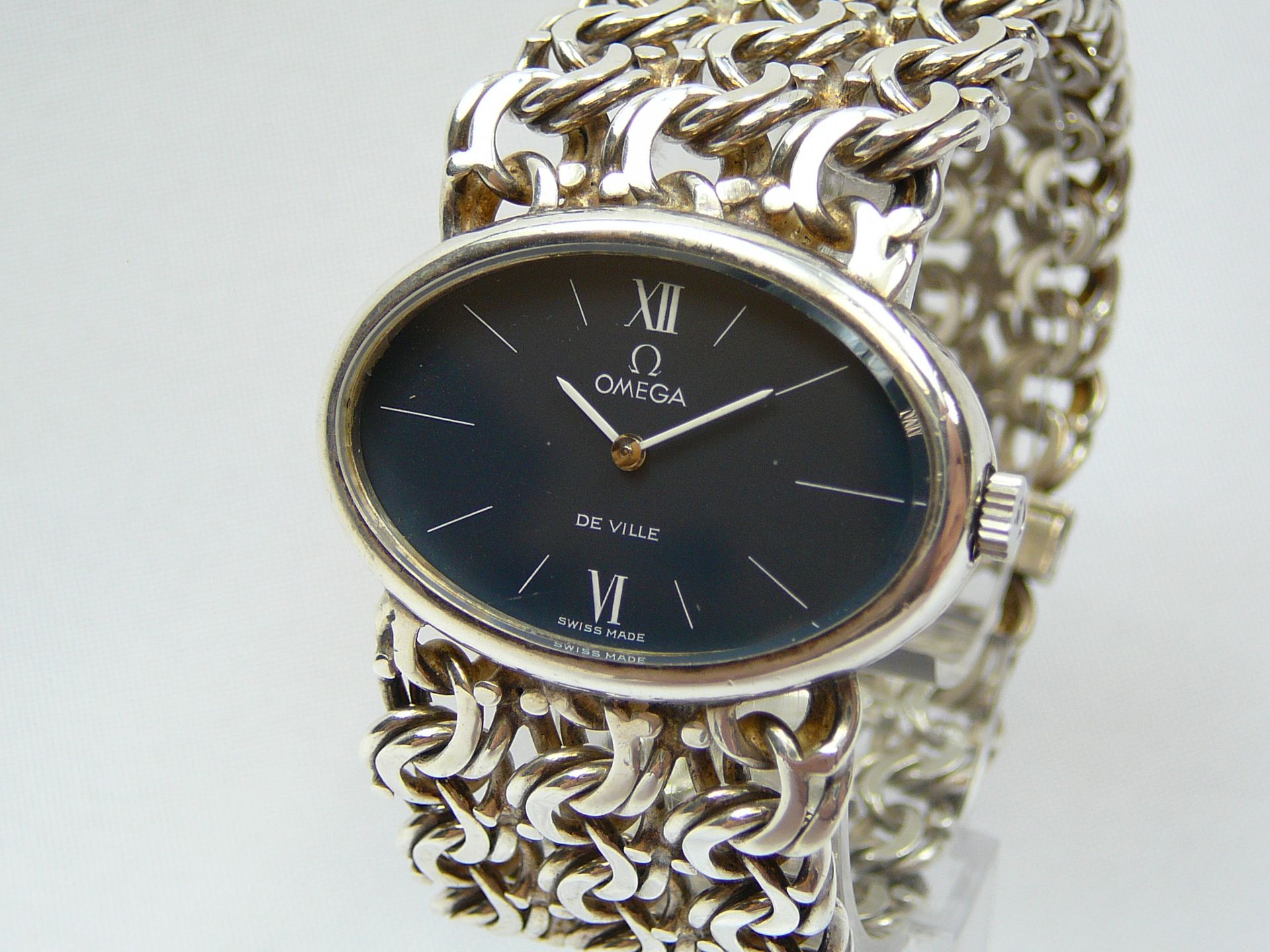 Ladies Vintage Silver Omega Wrist Watch - Image 2 of 3