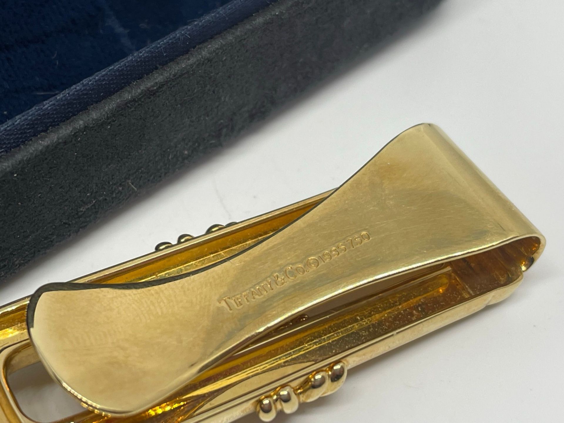 Tiffany and co 18 ct gold money clip - Image 3 of 3