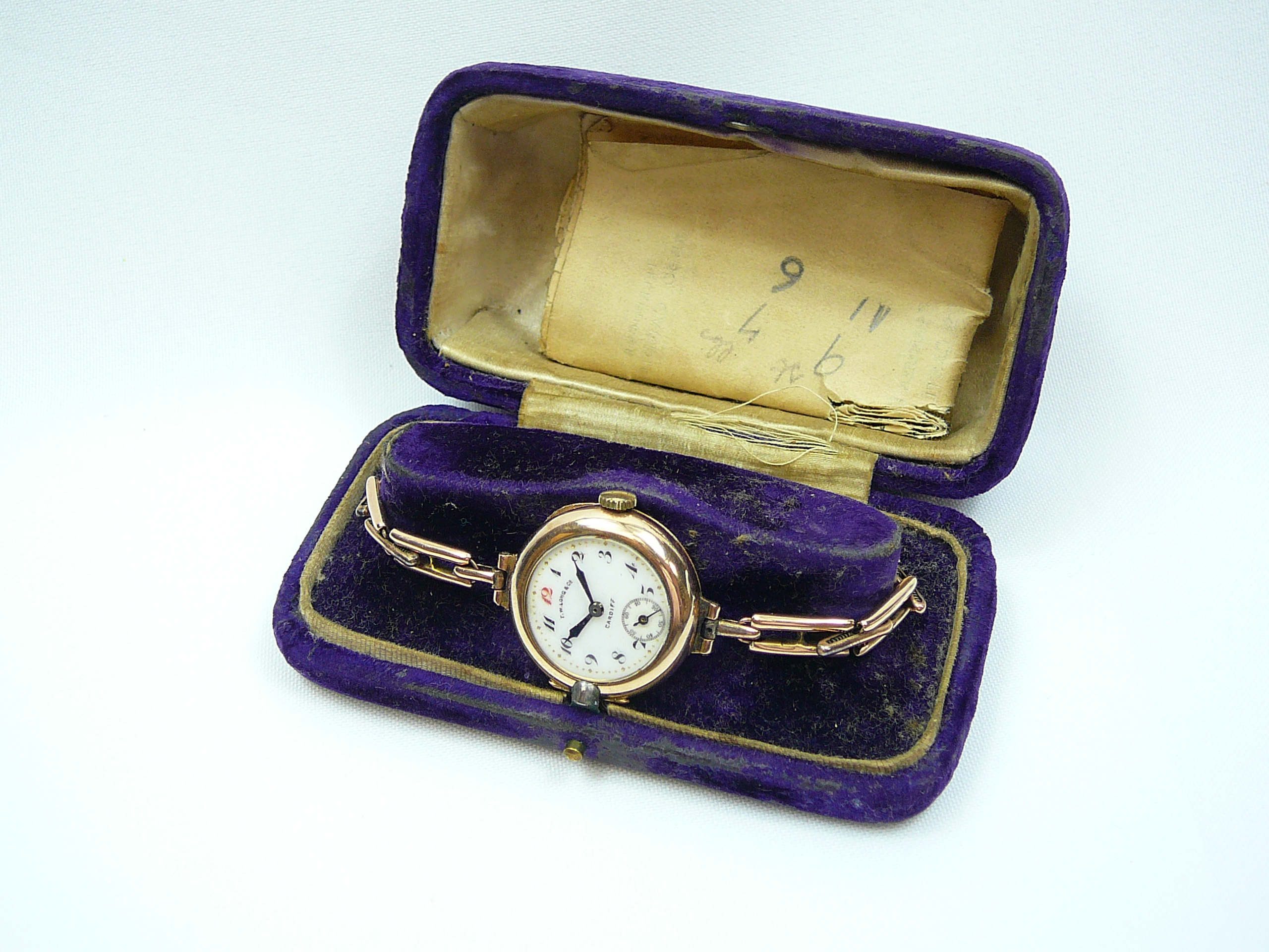 Ladies Antique Gold Wristwatch