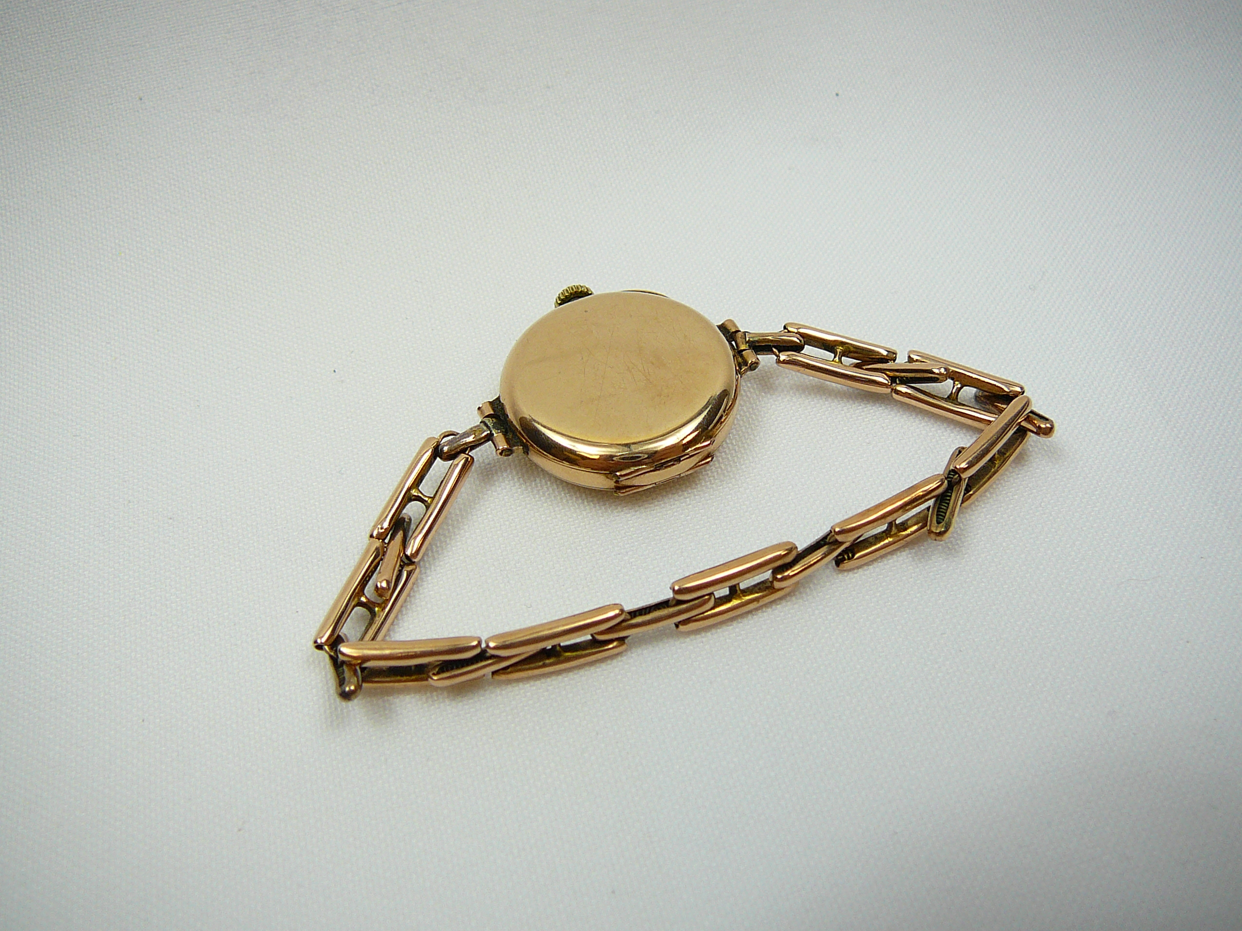 Ladies Antique Gold Wristwatch - Image 3 of 3