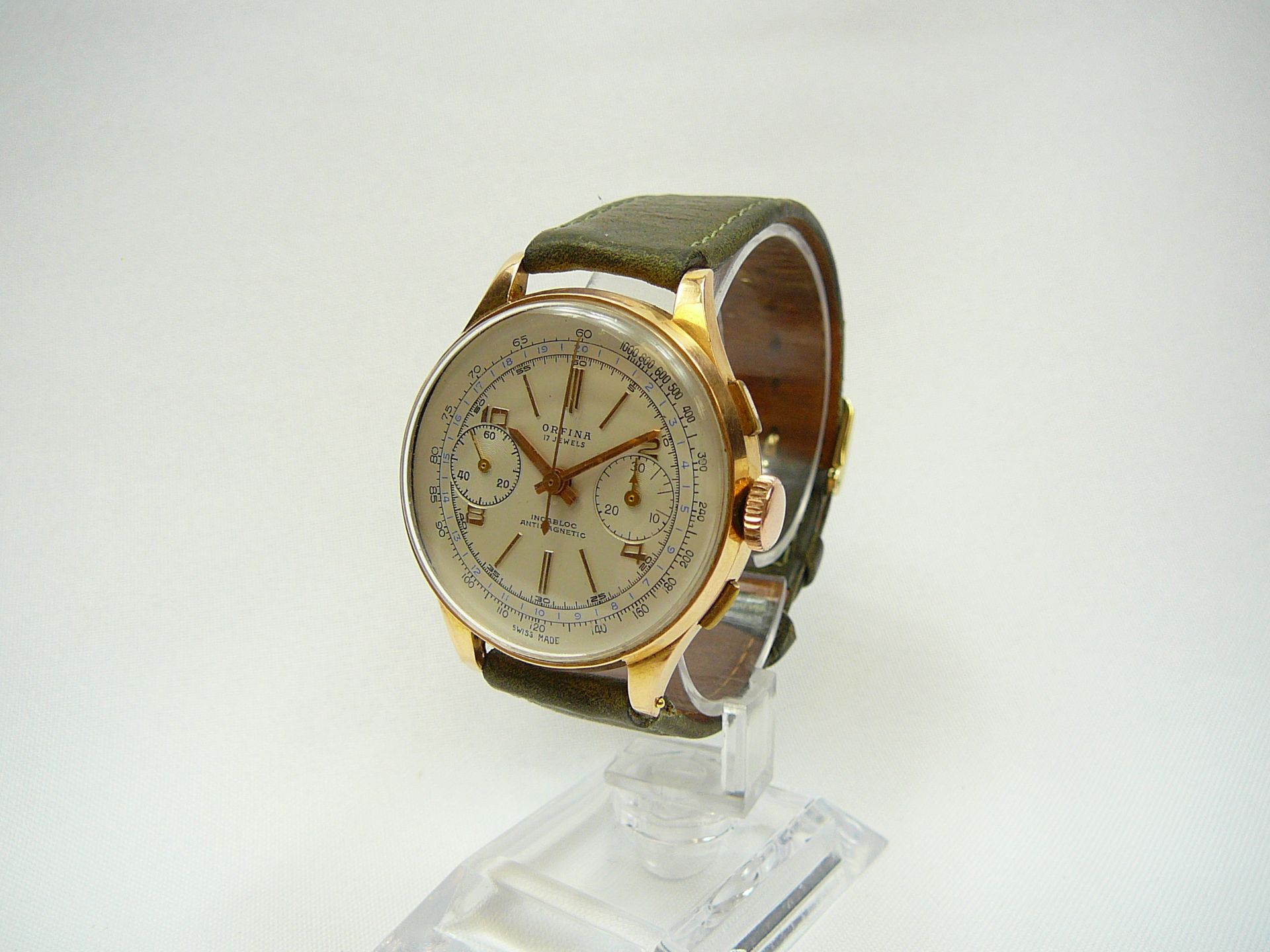 Gents Vintage Gold Wrist Watch - Image 2 of 3