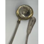 2 Sterling silver ladles Glasgow