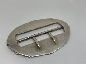 Sterling silver buckle
