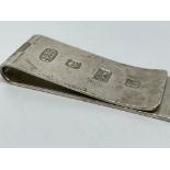 Sterling silver money clip