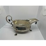 Sterling silver gravy jug