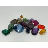 64.6 ct of assorted gems