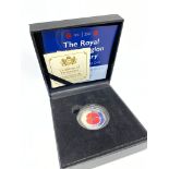 Boxed RBL centenary silver proof 50p