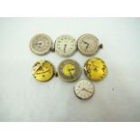 Assorted watch movements