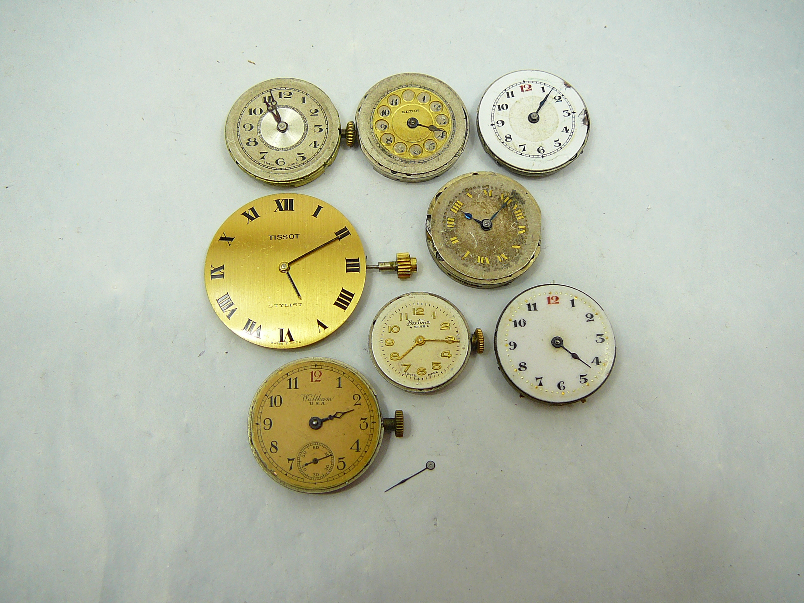 Assorted watch movements